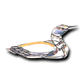 Loon Bevel Cluster, Right Facing
