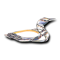 Loon Bevel Cluster, Right Facing