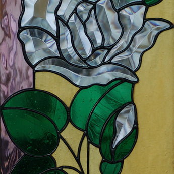 Rose Bevel Cluster - Clear
