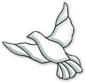 Flying Dove Bevel Cluster