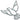 Flying Dove Bevel Cluster