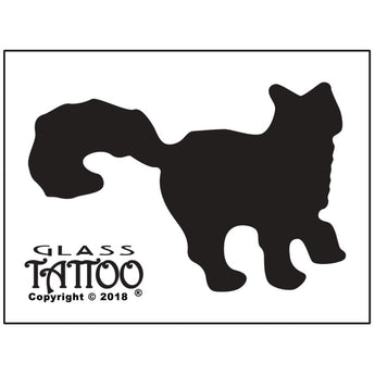 Cute Kitten Wafer Stencil