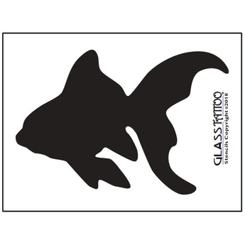Goldfish Mini Wafer Stencil