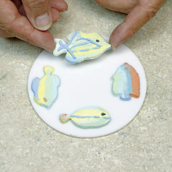 Stencil Butterflyfish Wafer Stencil