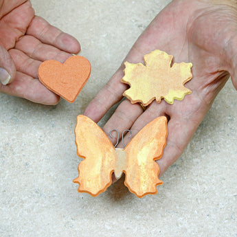 3 Hearts Wafer Stencil