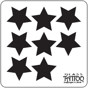 8 Stars Wafer Stencil