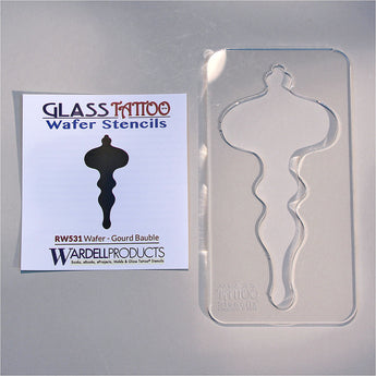 Ballet Bauble Wafer Stencil
