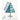 Snowflake Tree Stencil