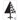 Snowflake Tree Stencil