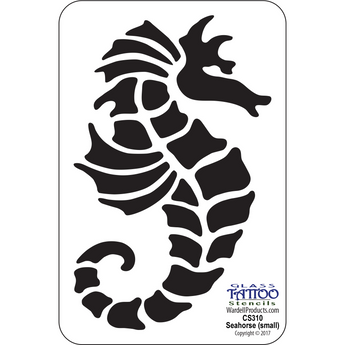 Seahorse (small) Stencil