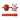 Bullseye Hot Rodz - Tomato Red Opalescent, Fusible