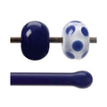 Bullseye Hot Rodz - Indigo Blue Opalescent, Fusible