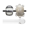 Bullseye Hot Rodz - Clear Transparent, Fusible