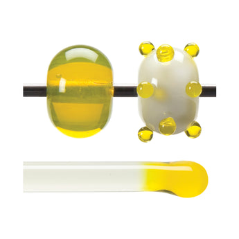 Bullseye Hot Rodz - Yellow Transparent, Striker, Fusible