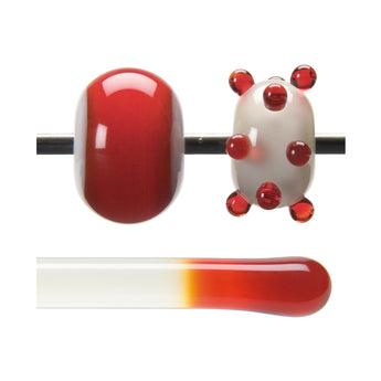 Bullseye Hot Rodz - Red Transparent, Striker, Fusible