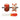Bullseye Hot Rodz - Orange Transparent, Striker, Fusible