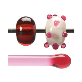 Bullseye Hot Rodz - Light Pink Transparent, Striker, Fusible