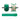 Bullseye Hot Rodz - Emerald Green Transparent, Fusible