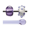 Bullseye Hot Rodz - Neo-Lavender Shift Transparent, Fusible