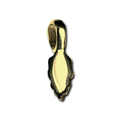 Gold Plated Medium Jewelry Bails (25 ea.)