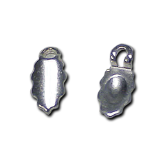 Sterling Silver Plated Earring Bails (24 ea.)