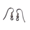 Sterling Plate French Earwires (dozen pieces)