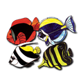 Tropical Fish Pattern Set