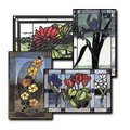 Flower Panels Pattern Set
