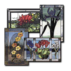 Flower Panels Pattern Set