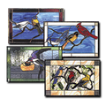 Bird Panels Pattern Set