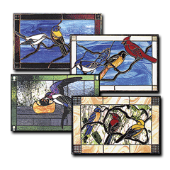 Bird Panels Pattern Set