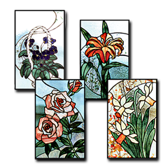 Olde Fashioned Flower Panels
