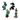 Set 2 - Four Window Brighteners