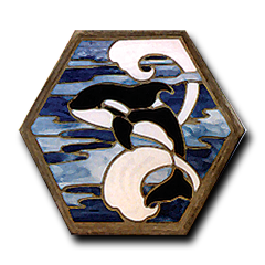 Orca Mosaic 16'' Hex Pattern