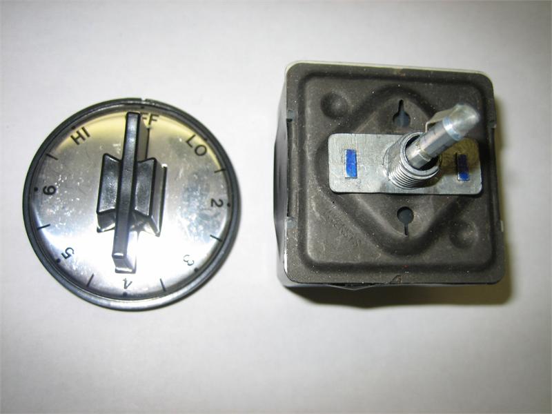 Jen-Ken Switch and Infinite Control Knob for 120V Kilns