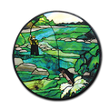 Stream Fishing Pattern 22'' Dia