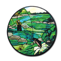 Stream Fishing Pattern 22'' Dia