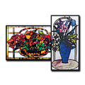 Two Floral Arrangements Pattern