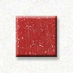 Burnt Red 3/8'' Glass Mosaic Tile