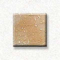 Cream 3/8'' Glass Mosaic Tile