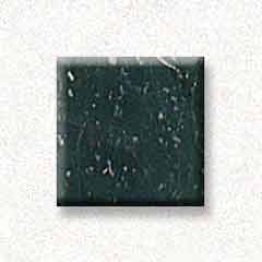 Dark Green 3/8'' Glass Mosaic Tile