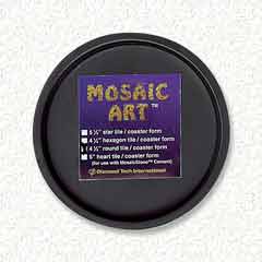 4'' Round Mosaic Coaster Form