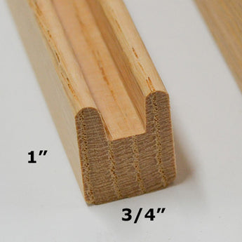 Narrow Oak Framing Stock (1 in. x 6 feet)