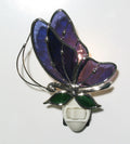 Butterfly Night Light - Blue