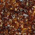 Oceanside Medium Frit - Dark Amber Transparent 96COE 8.5oz