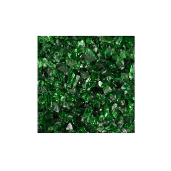 Oceanside Medium Frit - Dark Green Transparent 96COE 8.5oz