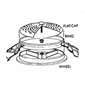 Odyssey 4'' Patinaed Hanging Cap