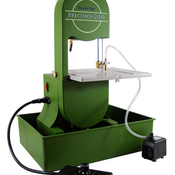 DELUXE Precision 2000 Hobby Saw with water pump and rheostat variable speed control