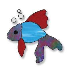 Precut Fish Mosaic