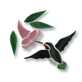 Precut Hummingbird Mosaic